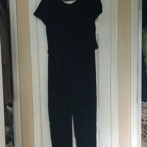Black element jumpsuit